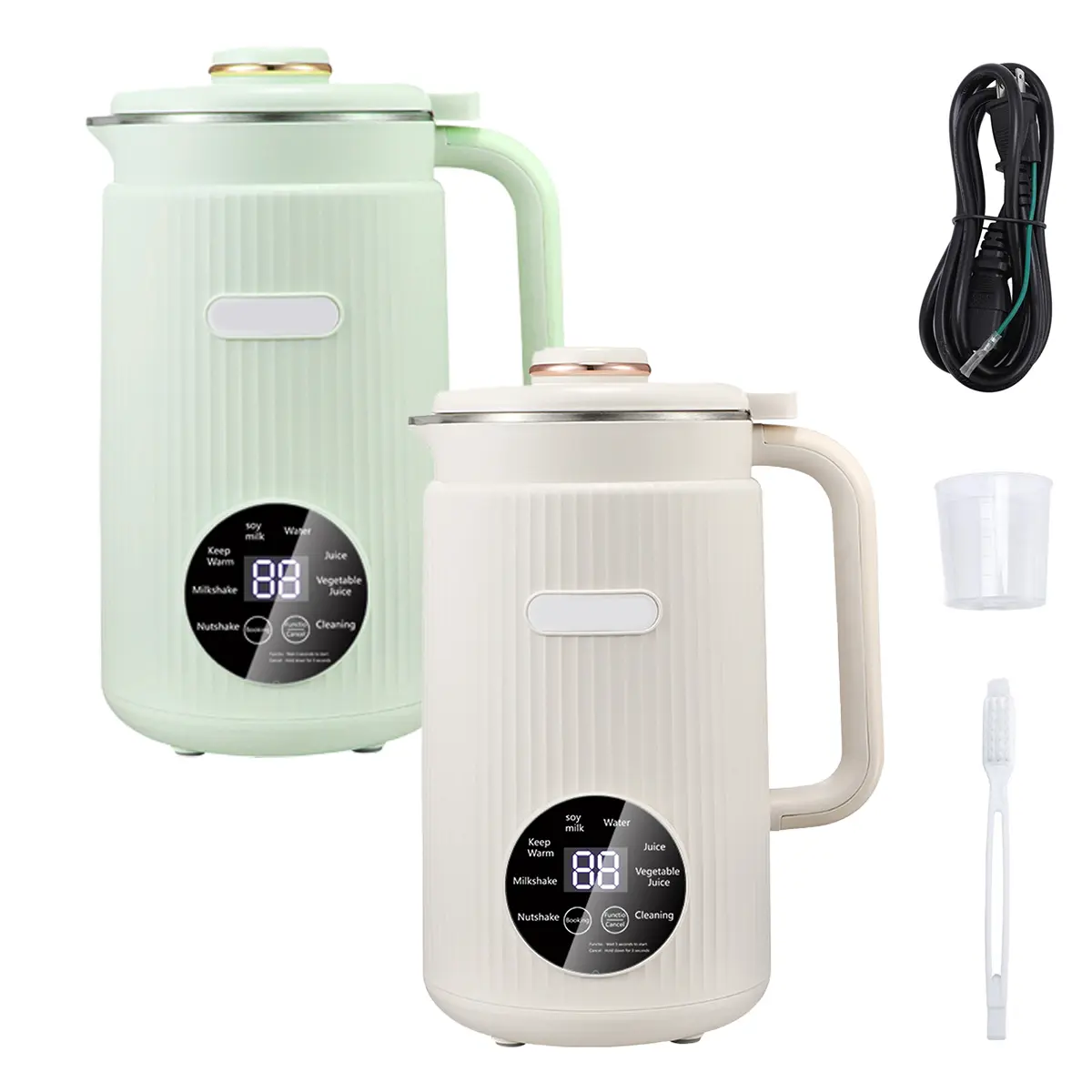 Electric Juicer, 1 Count 1200ML Electric Bean & Nut Milk Machine, Household Kitchen Appliances Gifts for Halloween Fall, Kitchen Gadgets