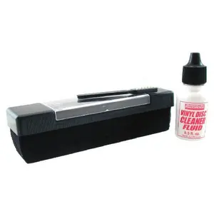 Wet Style Vinyl Disc LP Record Cleaning System with Stylus Brush