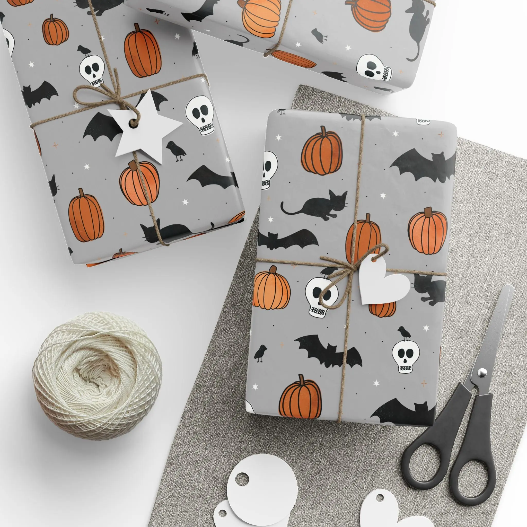 Spooky Classic Halloween Wrapping Papers