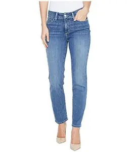 NYDJ Women's Petite Size Alina Skinny Convertible Ankle Jeans, Heyburn, 0