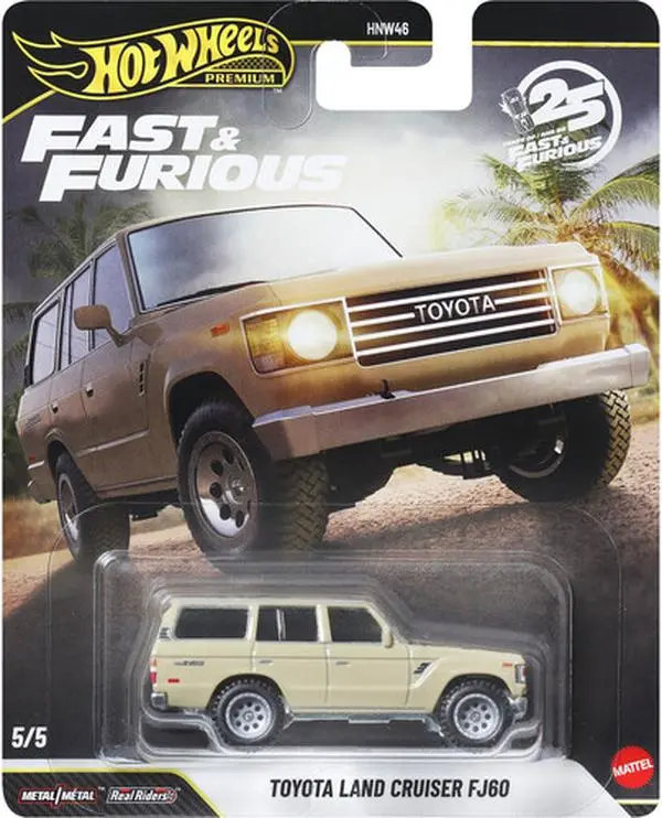 Hot Wheels Premium: Toyota Land Cruiser FJ60  [COLLECTIBLES] Toy Car, Collectible