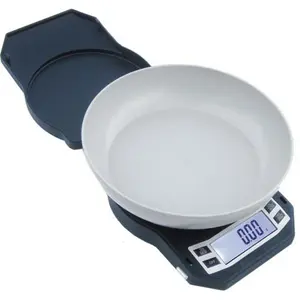 212 MAIN AWS LB-501 Compact Digital Food Scale, 500g Kitchenware with 0.01g Precision, Backlit LCD, Measuring Function, Removable Weigh Bowl