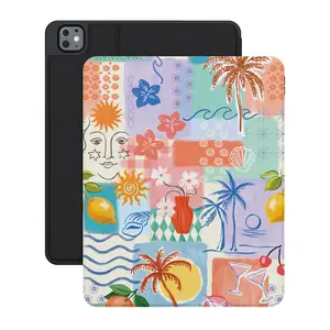 Casely iPad Case | Tropical Heat | Beachy Collage