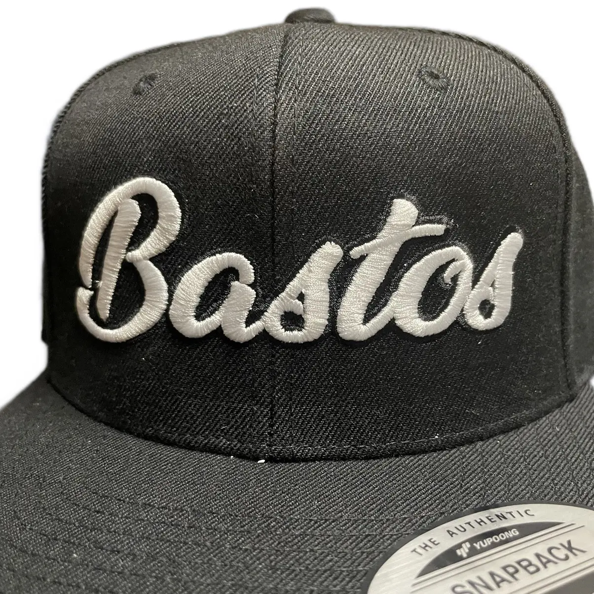 Bastos Flat Bill Snapback Hat - Tagalog Filipino Pinoy
