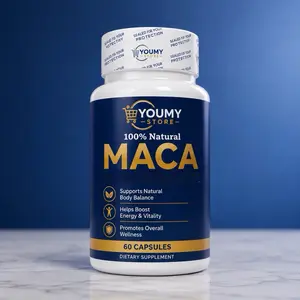 Maca Capsules, Natural Herbal Supplement for Health & Nutrition Support