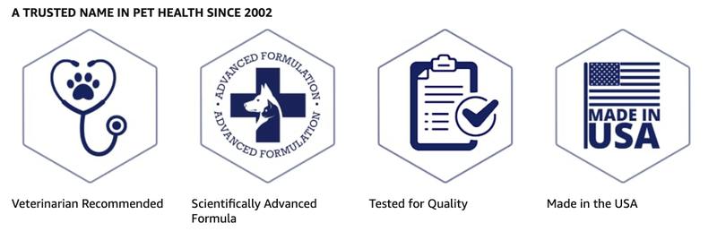 Pet MD Dog Ear Cleaning Wipes - Otic Cleanser for Dogs to Stop Ear Itching - Aloe and Eucalyptus - 100 ct