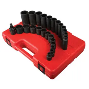 212 MAIN CR-MO Steel Socket Wrench Set, 3/8-Inch Extension, 3-Inch Length (Sunex Tools 3503)