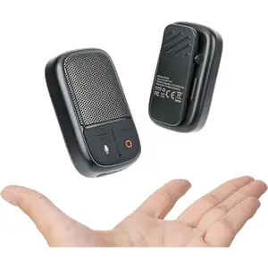 ( Version) Wearable  Speaker with Voice Assistant & Mic, IPX7  Clip- Portable Speaker, TWS Pairing, Up to 30H of Play, for Outdoor Golf Work Pool
