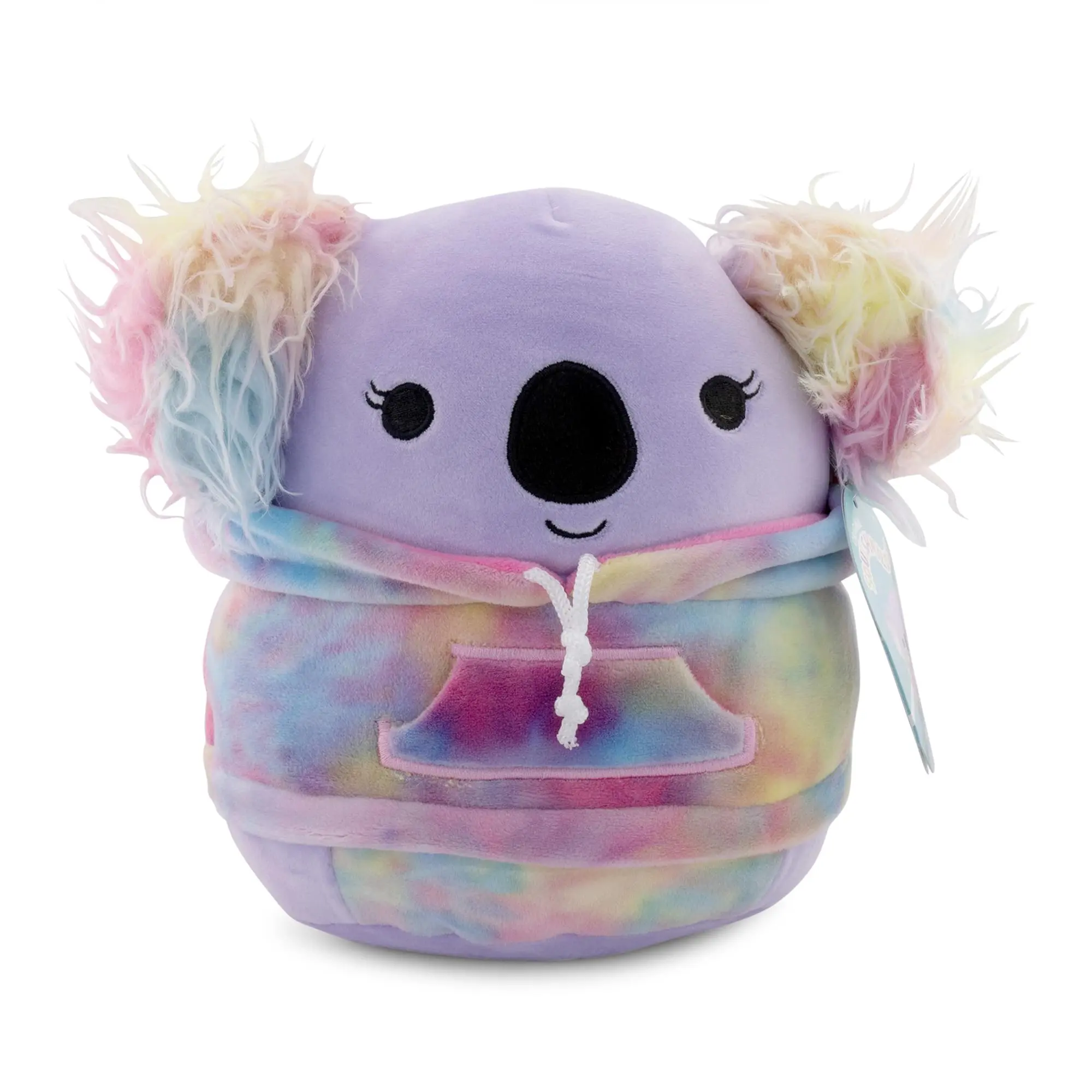 Squishmallows Hoodie Squad 8-in Stuffed Animal Collectible - Renate The Koala, Cute Stuffies, Durable Soft Fluffy, Ages 12+, 100% Authenticity Guaranteed