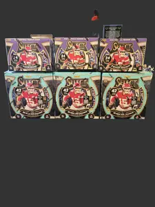 PYT Break- 6 Total Boxes- (3) 2025 Panini Select Mega Box (Pink Shock), (3) 2025 Panini Select Blaster Box (Red & Blue Shock) - FOOTBALL