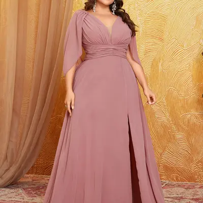 purple dress for teenager Embroidered Lilac Purple Quince Ball Gown