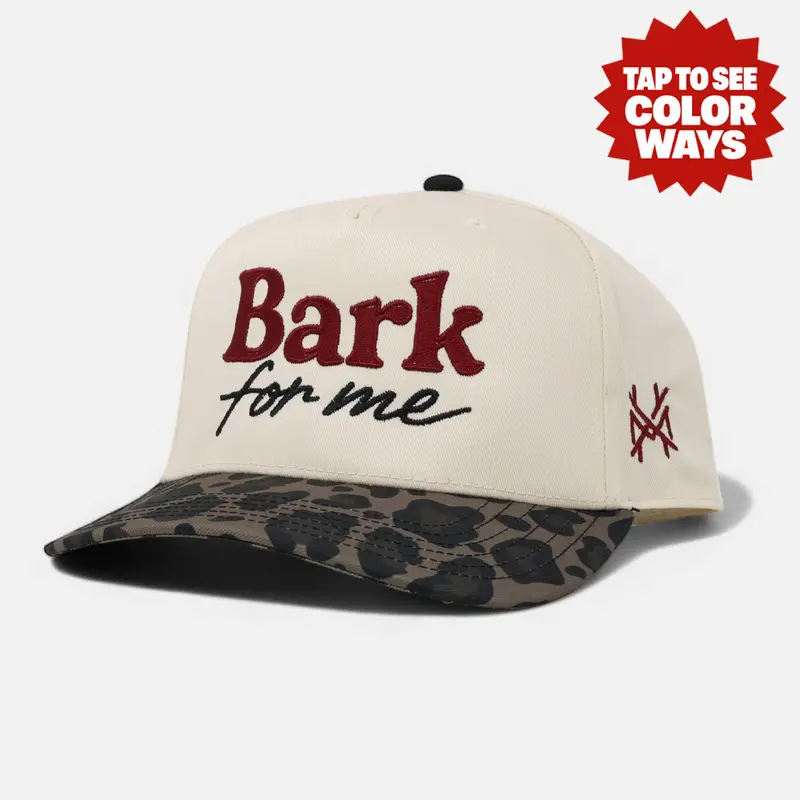 Bark For Me Hat | The Mad Hatter Co. Snapback Adjustable Trucker Hat