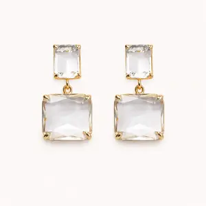 Crystal Retro Earrings