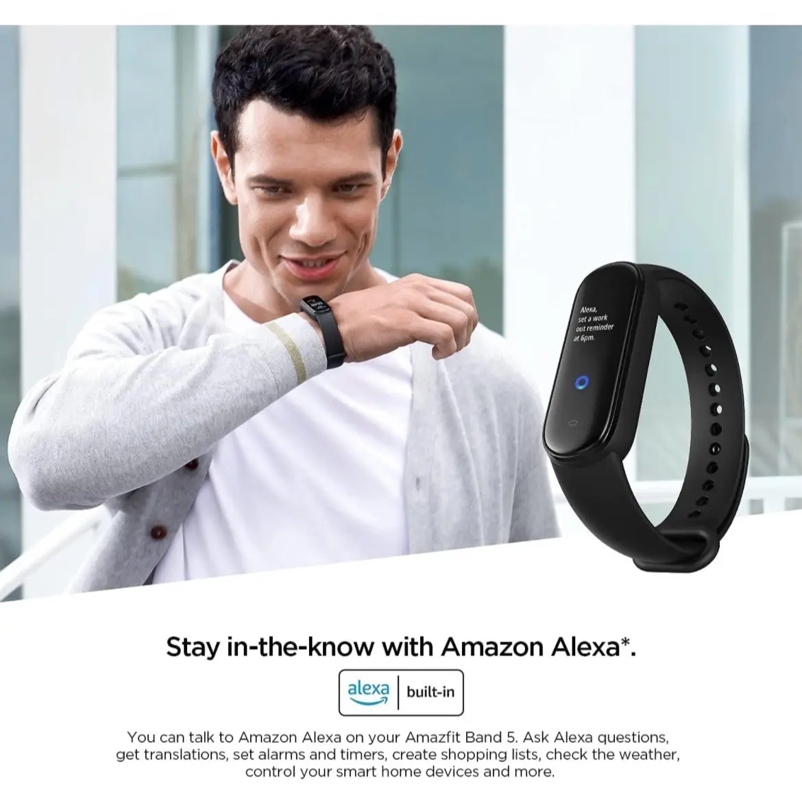 Amazfit Watch Band 5 - Durable and Stylish Replacement for Your Smart Watch - Wearable, Devices