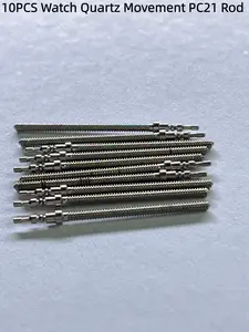 10pcs Quartz Watch Movement Parts, Pc21 Crown Lever, Essential Accessories for Watch Repair, Durable and Reliable Components
