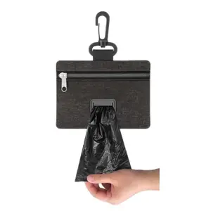 Zippered Pouch Dispenser Holder for Dogs, Coreless Design, Easy Load, Suitable for Small to Large Dogs, Pet Accessories