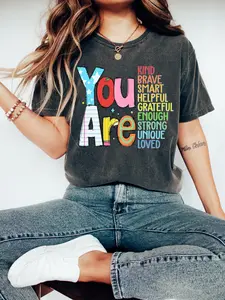 You are kind Shirt, Back to school Shirt, Back to school Tee, Teacher Shirt, Teacher appreciation Tee, Retro Teacher Shirt, kindergarteen teacher