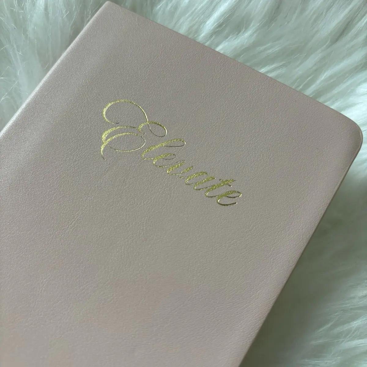 * NEW* Pink ELEVATE Pocket Planner - A6 Style Leather Notebook