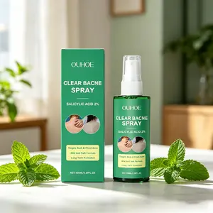Salicylic Acid Back Care Spray (100ML), Reduces Itching Discomfort, Acne Care, Smooths and Brightens, Gentle Ingredients, Full Body Skin Care, External Use