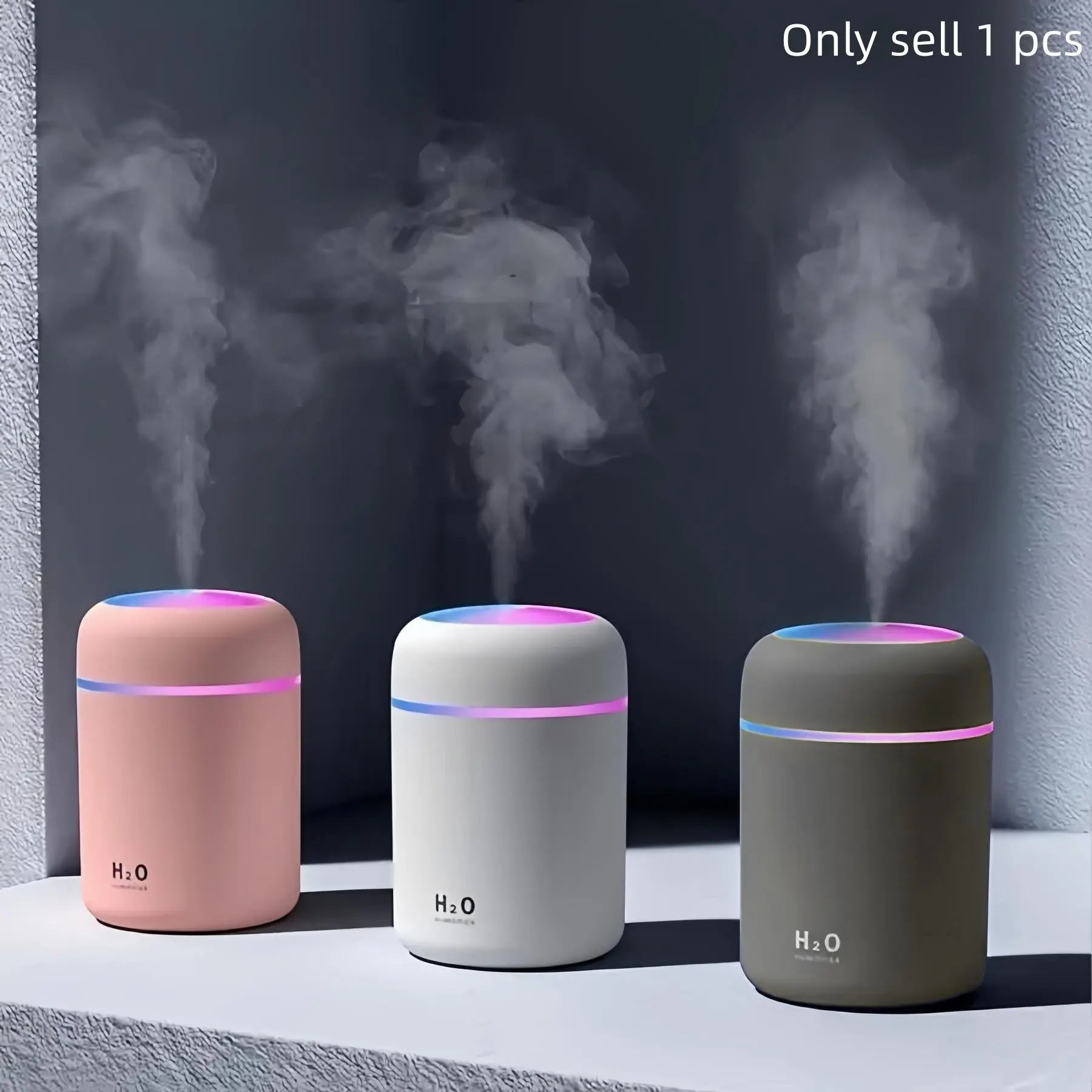 Mini Car Air Humidifier, USB Powered Car Air Humidifier, Desktop Home Car Humidifier, Universal Dual Wet Aromatic Essential Oil Diffuser, Usb Humidifier Machine, Aromatherapy Humidifier, Scent Humidifier, Aroma Diffuser Humidifiers