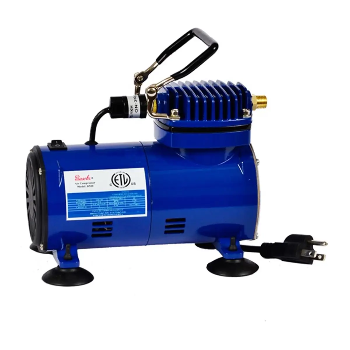 Whirlpool Boots Piston Compressor - 110V Standard USA Current, 1/8 hp, 20 psi, 47 dbs, d500 Quiet Operation Household Appliance Part for Household Appliances