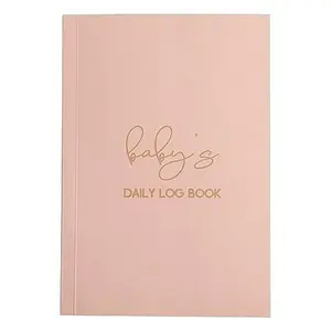 Pearhead Baby Daily Log Book, Fill in Pages, Track Your Newborn Baby’s Schedule, Daily Tracker for New Parents, Keepsakes for New Moms