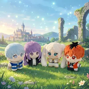 10CM New Frieren Beyond Journey's End Pendant Plush Toy Bag Gift Cosplay Mini Soft Cartoon Cute Anime Figure Peripheral Kid Gif