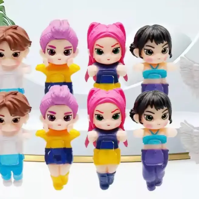 Kpop Demon Hunters Phone Hippers - Adorable Character Design, Durable Material, Perfect for Kpop Fans