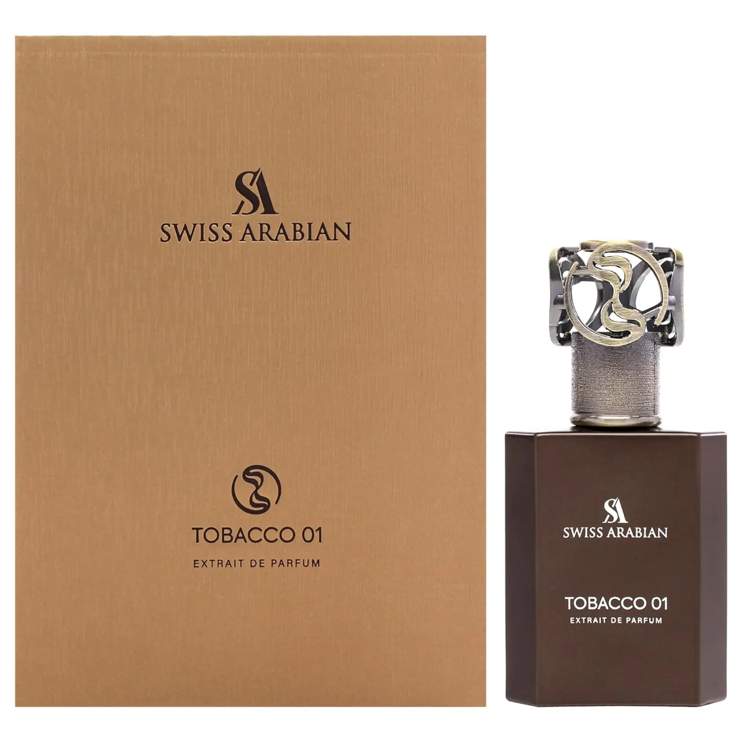 swiss arabian tobacco 01 uk Swiss Arabian tobaco 01 - 1.7 oz Eau de Parfum for Men & Women - Long  Lasting Addictive Fragrance with Vanilla Musk & Saffron - Bold Oriental  Signature Scent from Dubai