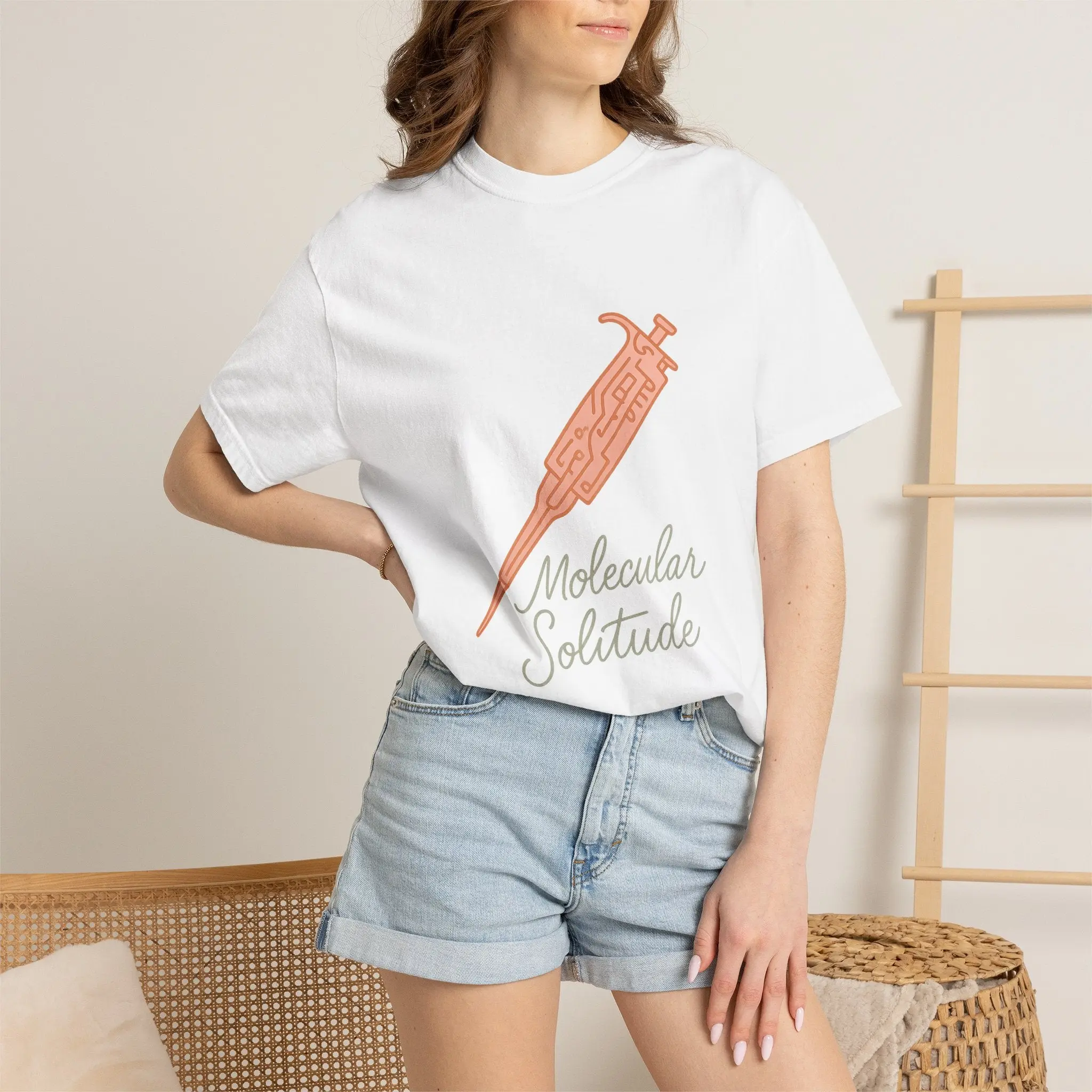 Chemist T-Shirt – Vintage-Wash Comfort Garment-Dyed Tee | Balanced Equations, Unbalanced Enthusiasm