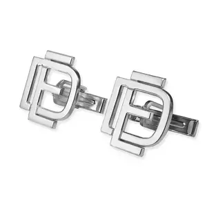 Exclusive Monogram Overlapping Initial Cufflinks