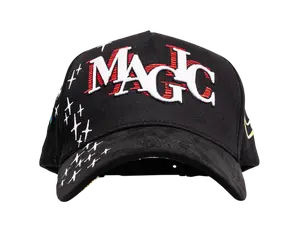 GALLO FINO X MARCA REGISTRADA COLLAB BLACK SNAPBACK HAT GFMAGIC BLK