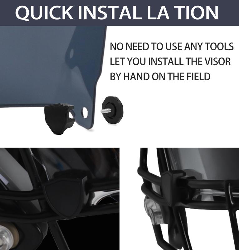 Clear Football Visor,Football Visors for Helmet,Football Helmet Visor Fits Adult & Youth Football Helmets, Anti-Fog, Scratch Resistant Clear Visor Football Face Shield