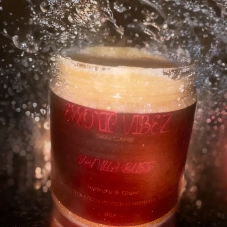 Vanilla Bliss Sugar Body Scrub for Smooth and Soft Skin