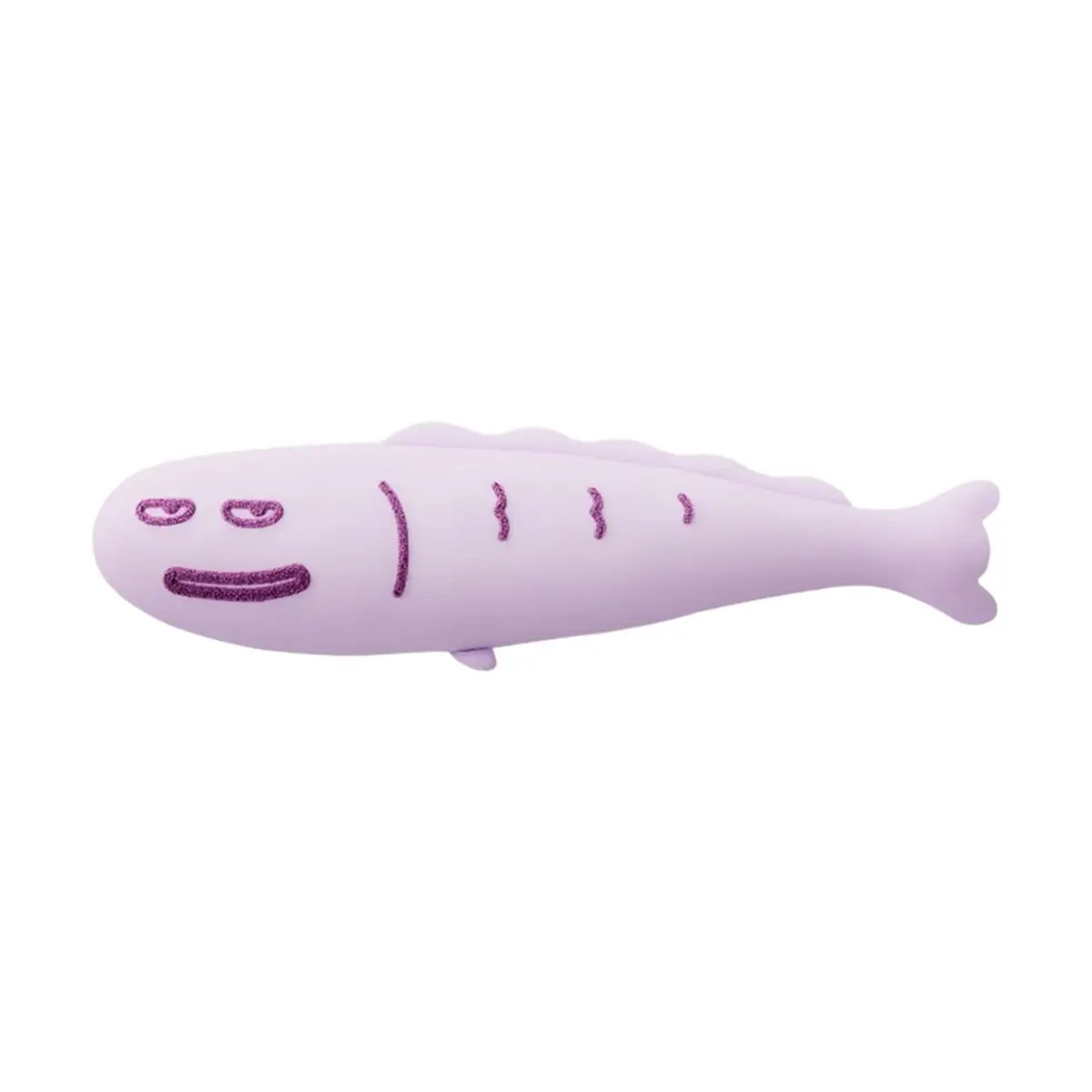 JUST CHILL Ice Silk Cooling Bolster Pillow - "Little Purple Fish" Fish Illustration Easy Cool Versatile Pillow, Mushan Purple, 87x20x15cm, Easy Cool Standard Pillows