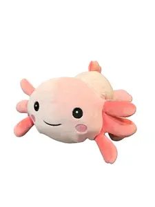 Pink Axolotl Plush Toy – Cute Soft Stuffed Animal, Christmas Gift & Holiday Present