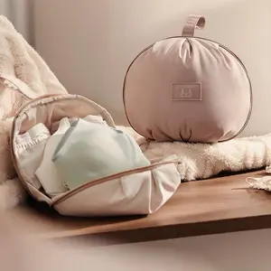 Underwear & Socks Organizer Pouch, 1 Count Durable Travel Storage Bag with Zipper Closure, Portable for Lingerie, Bras, Panties, Travel Essentials, Travel Accessories