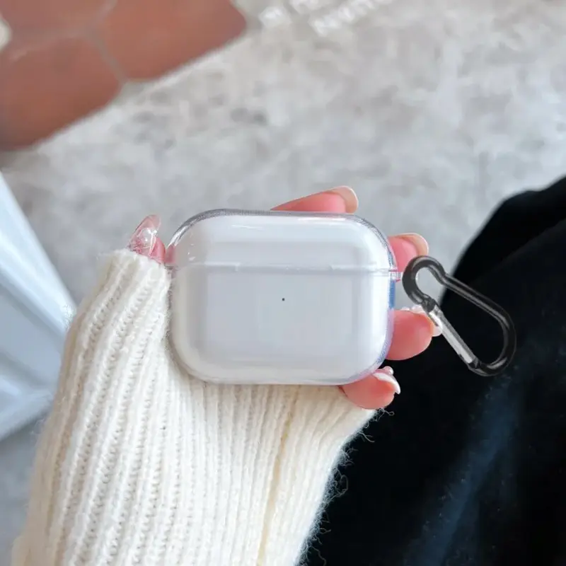 For Apple for Airpods Pro2/3 Airpods 4/3/2/1 Earphone Case Transparent Anti-drop case For Apple for Airpods Pro2/3 Airpods 4/3/2/1 Earphone Case Transparent Anti-drop case