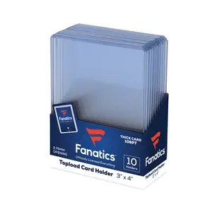 Fanatics 108 PT Top Loaders (10 count)