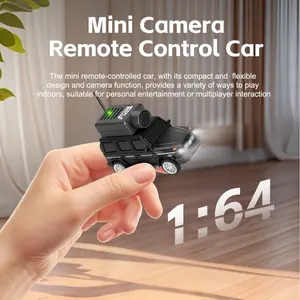 1:64 6405 FPV Wireless High-Definition Camera 2.4G Remote Control Miniature Car Full-size  Gyroscope Photography and Videography Toy Boy Gift