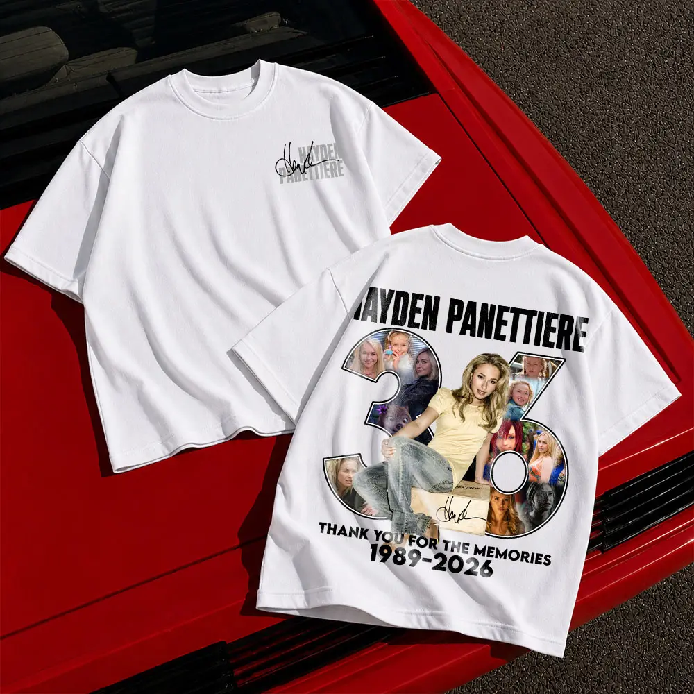 Hayden Panettiere R.I.P Tee, Hayden Panettiere Memorial Shirt,Celebrity Remembrance Gift, Fan Memorial Graphic Tee, Tribute T-Shirt