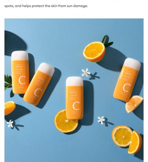 [MISSHA Official] All Around Vita C Sunscreen (SPF 50)