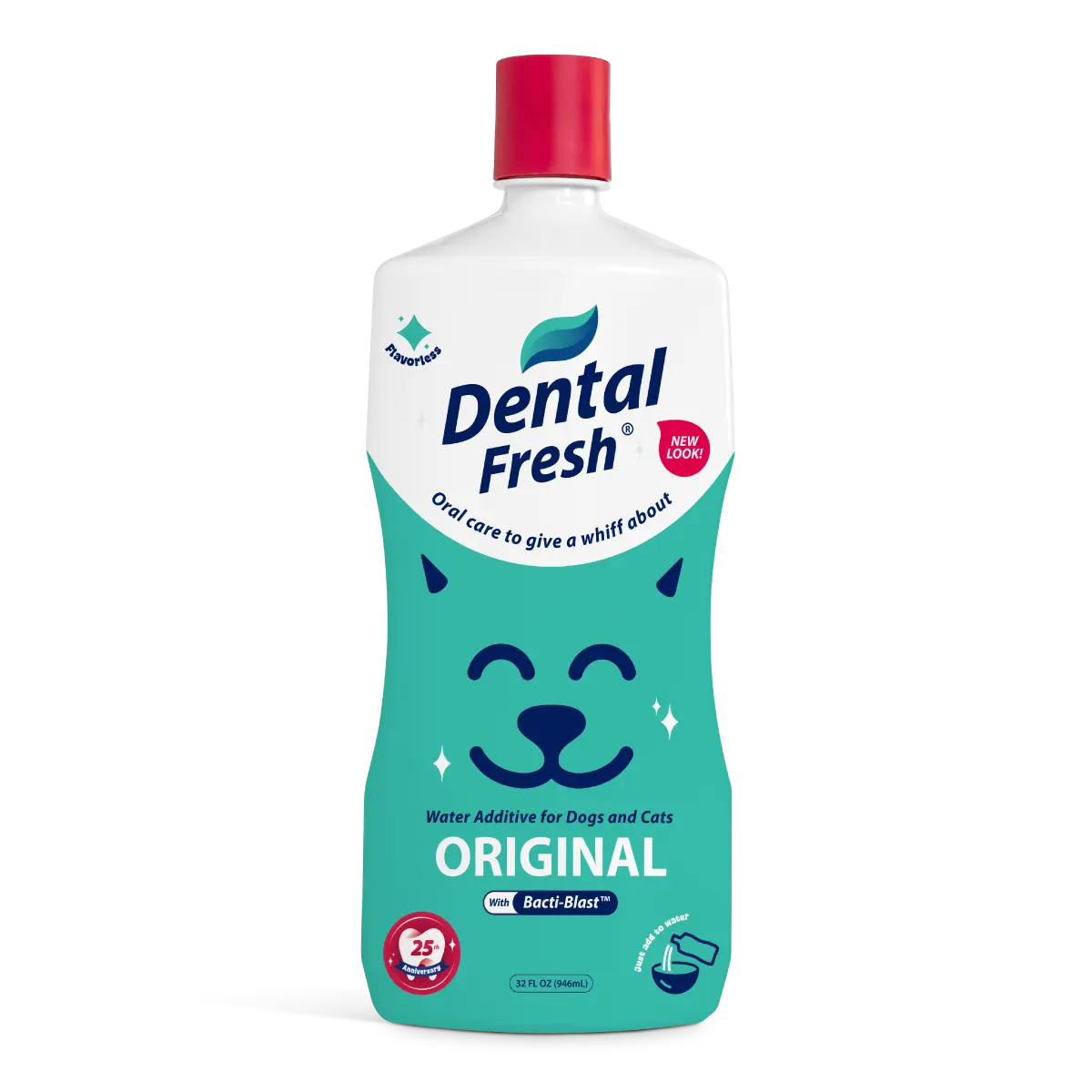 Dental Fresh Original Water Additive for Dogs | Dog Dental Water Additive | Fresh Breath & Oral Care