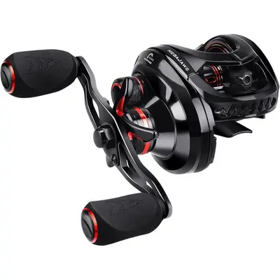 11 pound carbon fiber drag baitcasting reel Fishing Frame 33Lbs Power 6.4:1 Gear Ratio Freshwater Saltwater Single Power Handle Baitcaster (Right Hand) : Sports & Outdoors and a tuned braking system for long Carbon Fiber Baitcaster Reel -