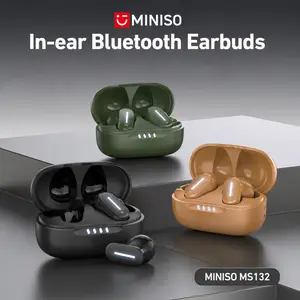 MINISO MS132 Wireless Earbuds3luetooth 6.0 Earphones, In Eararbuds,Waterproof Wirelessarphones,