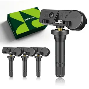 433Mhz Pre-Programmed TPMS Sensor Compatible with Jeep Wrangler (14-19)| Grand Cherokee (11-15)| Ram1500 (10-13)| Dodge Grand Caravan (11-20)| Durango (11-15)| Charger (10-20) #56029398AB (4pcs)