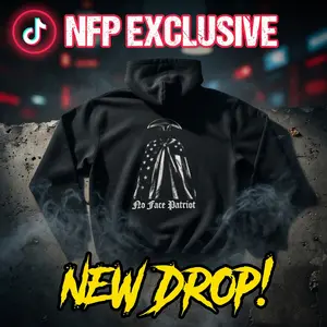 No Face Patriot Black Hoodie – Anonymous Revolutionary American Flag Patriotic Streetwear