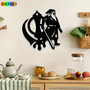 1pc Grim Reaper Metal Wall Art, Scythe-Wielding Reaper wall Scupltures Mural, Intricate Craftsmanship, Perfect for Halloween, Gothic Themed Party Decor, Perfect for Living Room Studio Gothic Bar Decor, Ideal Gift for Dark Aesthetic Enthusiasts.