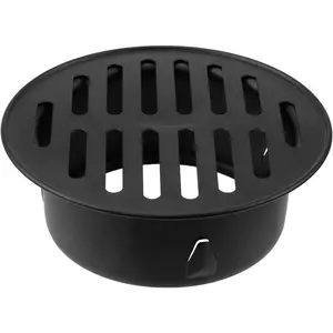 1pcs Round Floor Drain Cover,4 Inch Stainless Steel Floor Drain,Sewer Drain Cover for Outdoor Yard Pipe Roof Balcony
