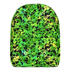 Pixel Camo Customizable Backpack